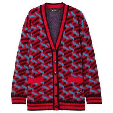 イタリア製 90s GIANNI VERSACE ウール カーディガン イタリア製 90s GIANNI VERSACE ウール カーディガン