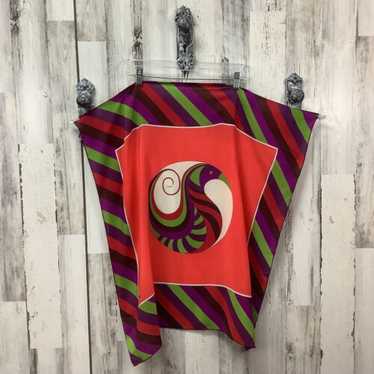 【昭和レトロ】GRES paris(マダム・グレ) ヴィンテージ  スカーフ Gres paris silk scarf - Gem