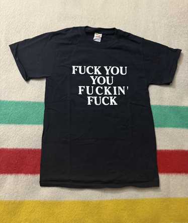 90s RUN DMC Fuck You Heroes ビンテージTシャツ