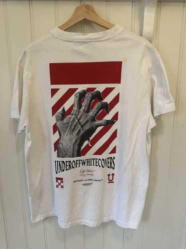 Tシャツ・カットソー OFF-WHITE Undercover Hand Dart T-Shirt White AW 19 2019 OFF-WHITE Undercover Hand Dart T-Shirt Black/Multicolor