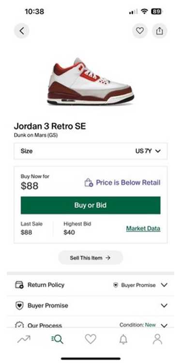 Jordan 3 Retro SE (GS) 7Y