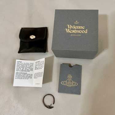 Vivienne Westwood ring silver 925 19号 XL Vivienne Westwood Solid Orb Ring Silver 925 XL Size 18 Body