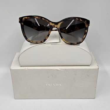 Prada Tortoise Shell Frame Gradient Tint Sunglass… - image 1