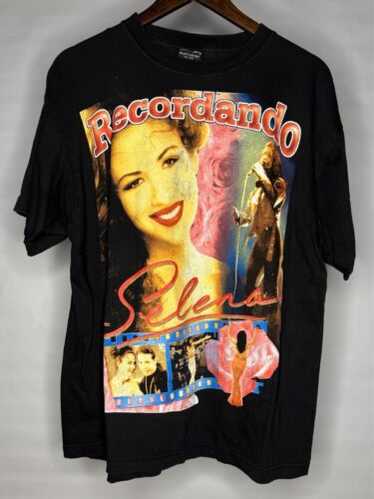 Vintage 90s Selena Quintanilla Gary Saderup Shirt Sz XL