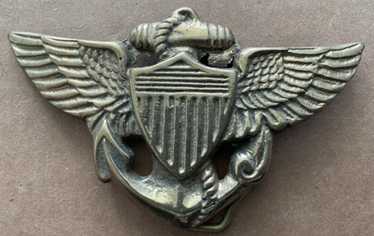 ✨実物✨ヴィンテージ★アメリカ軍★US Navy★ベルト★ネイビー★真紺★ Vintage us navy belt - Gem
