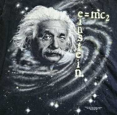 Vintage 90s Albert Einstein E=MC2 T Shirt Relativity … - Gem