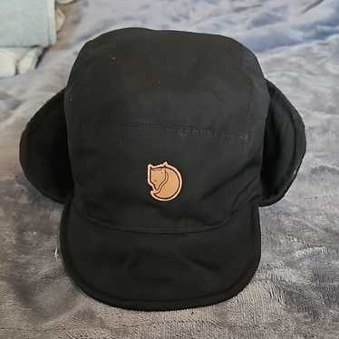 Fjällräven Woodsman Cap Lサイズ Fjallraven grey trapper hat - Woodsman cap mountain grey by