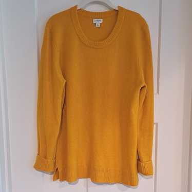 Like New J. Crew -Neck Long-Sleeved Wool Blend Swe