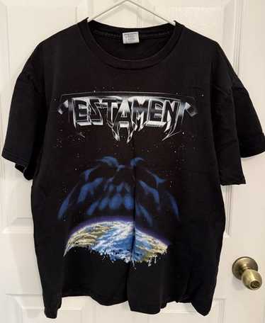 testament giant L vintage Tシャツ Testament - l t-shirt - Gem