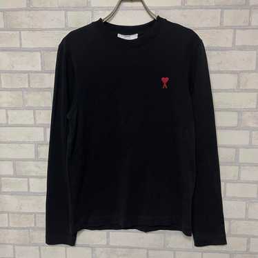 【関税&送料込】Ami Alexandre Mattiussi Long Sleeve T-Shirt AMI Paris Ami Alexandre Mattiussi T-shirt | Black | FARFETCH