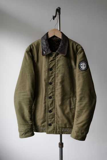 りり　WACKO MARIA N-1 DECK JACKET M りり様専用 WACKO MARIA N-1 DECK JACKET M - メルカリ