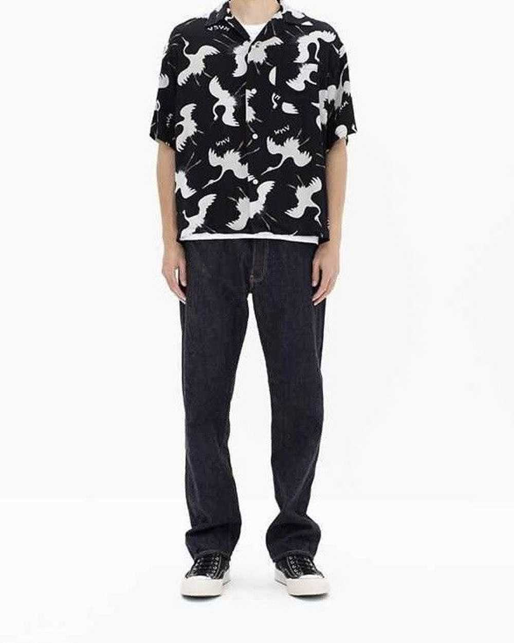 未使用23ss VISVIM ヴィズヴィム CROSBY SHIRT中村鶴柄半袖 VISVIM 23SS CROSBY SHIRT 鶴柄アロハシャツ 中村開襟半袖