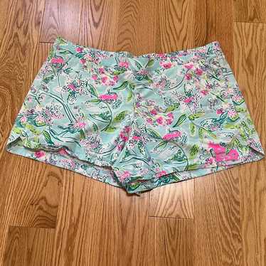Lilly Pulitzer Xl Ocean View Pull On 5” Shorts.