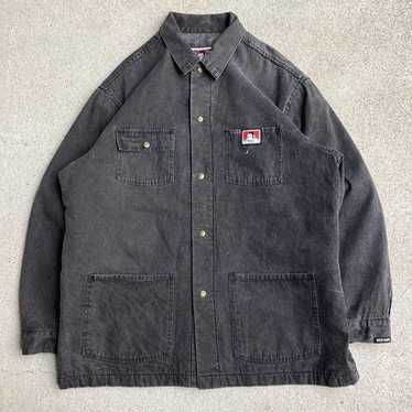 ジャケット・アウター BEN DAVIS / black denim coverall BEN DAVIS / black denim coverall