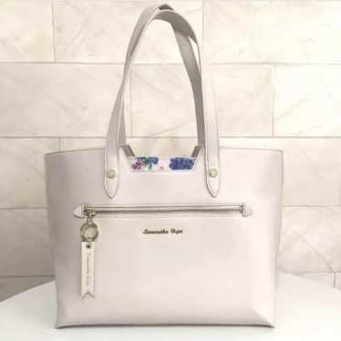 Samantha Vega 2WAY Shoulder Hand Bag Lace up Heart Bijou