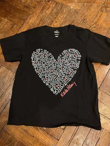 Keith haring heart t-shirt - Gem