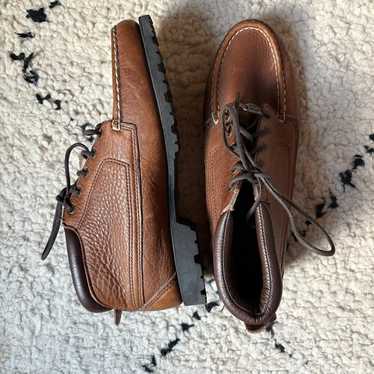 USA製 90s Timberland leather shoes Vintage 90s Timberland Hiking Boots Genuine Leather Size 7.5