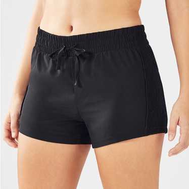 Fabletics Black Athletic Shorts Lightweight Perfor