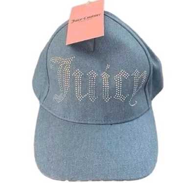 【Juicy Couture】海外限定品 ベロア ビジュー キャップ Juicy couture cap - Gem