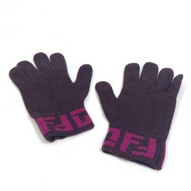FENDIフェンディWOOLウール手袋 Fendi wool gloves with - Gem