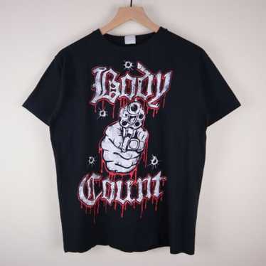 Body Count t-shirt, vintage rare faded black tee, har… - Gem
