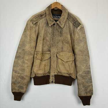 SCHOTT USA ジャケット bomber　vintage 限定版 Schott 80s Suede Leather Bomber Jacket MA-1 Style Vintage