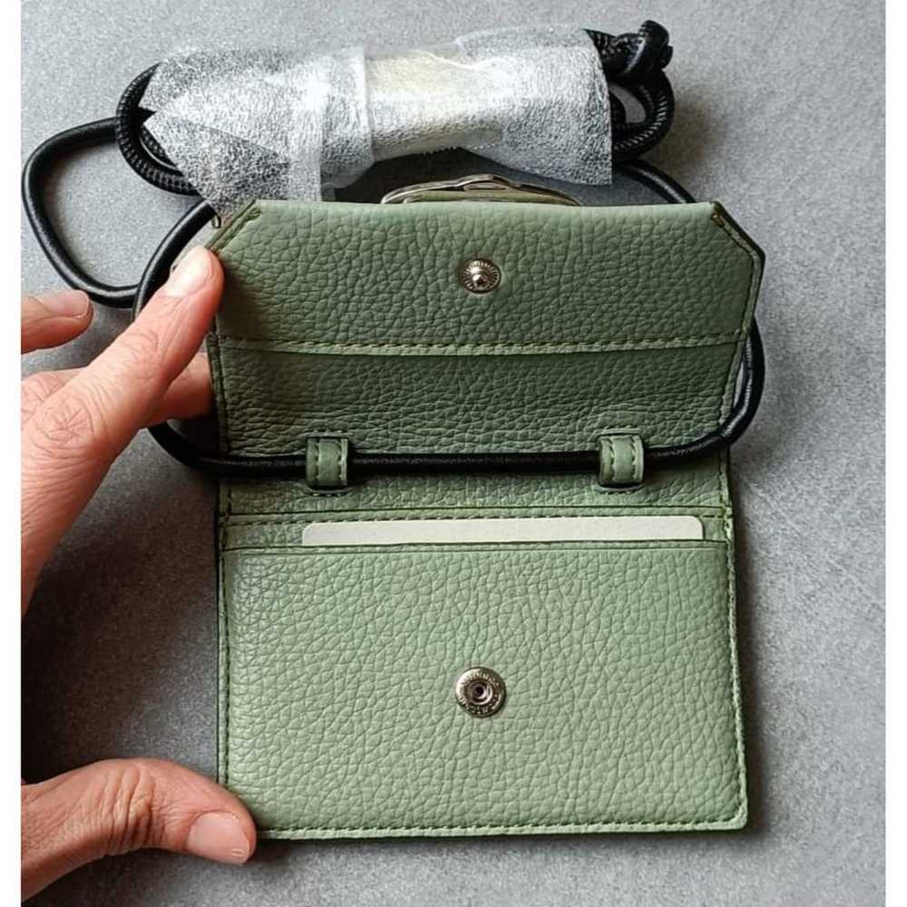 Vivienne Westwood-最高のプレゼント Vegan Leather Half-Wallet Vegan leather wallet Vivienne Westwood Red in Vegan leather