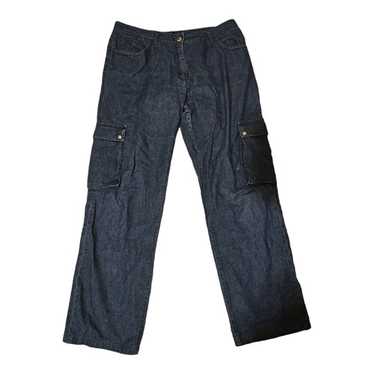 パンツ FENDI ROMA DENIM PANTS Pantalon Jean Noir | Fendi