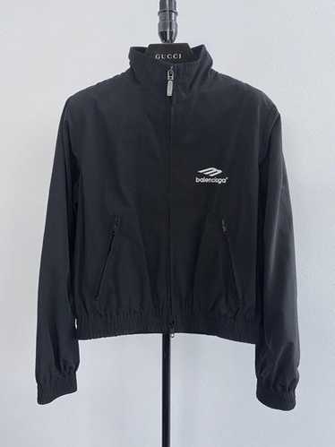 関税・送料込 BALENCIAGA 3B Sports Icon cropped ジャケット Balenciaga 3B Sports Icon Jacket | Black | FARFETCH JO