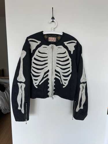 Kapital Kountry Varsity Jacket Bone Jacket – FNTKS