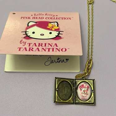 レア LA購入 TARINA TARANTINO ピンクヘッドキティ ネックレス KITTY HEART TOGGLE NECKLACE – TARINA TARANTINO