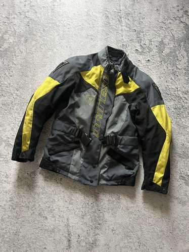 DAINESE バイクジャケット ブラック/イエロー　　サイズ52 Amazon.com: Dainese Racing 4 Leather Jacket Perforated Black