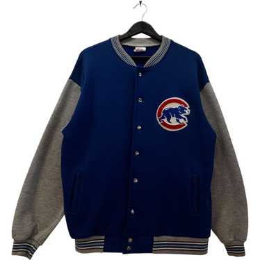 シカゴ・カブス】MLB ブルゾン ジャンパー 2XL majestic ブルー