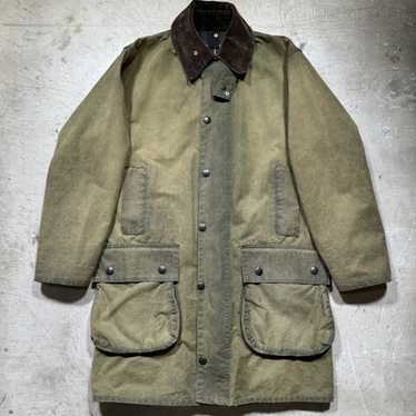 Barbour Northumbria Wax Jacket Olive - FREE GIFT !! - 30