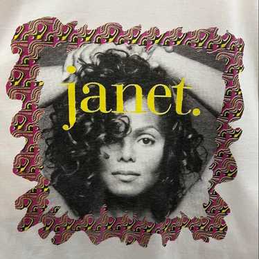 90s vintage poster「Janet Jackson」