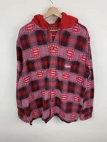 スケートボード Supreme Quilted Lined Hooded Flannel Supreme Quilted Lined Hooded Flannel Shirt (SS25) - $168