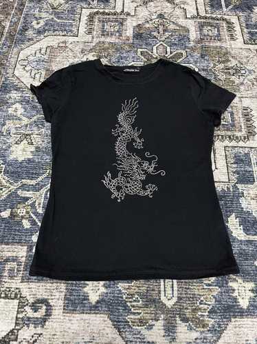 トップス VIVIENNE TAM blue dragon design sweat RAINBOW DRAGON COTTON SWEATSHIRT HOODIE – Vivienne Tam Store