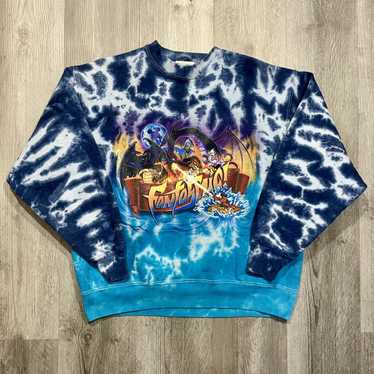 K*N様 激レア90s 【USA製】Disney MGM Fantasmic ヴ Vintage 90s Disney Fantasmic MGM Studios Tie Dye Sweatshirt