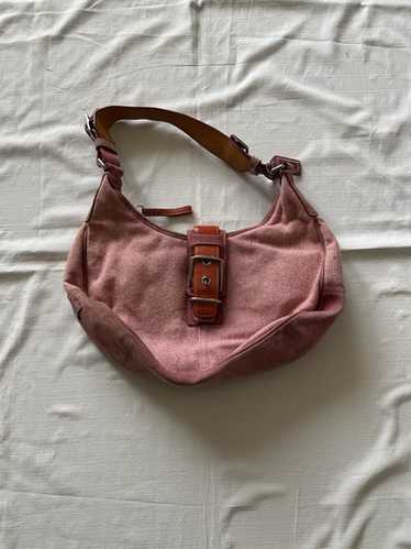 Vintage Coach Herringbone Chain Bag Purp | eBay