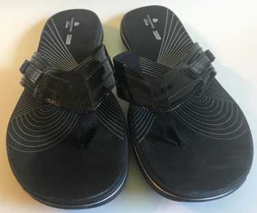 CLOUDSTEPPERS BY CLARKS ~ CUSHION SOFT BLACK BRINK