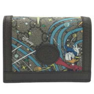 グッチ　ドナルド　財布 GUCCI WALLET DONALD DUCK GUCCI - 本物 グッチ GUCCI × ディズニー Disney ドナルドダック