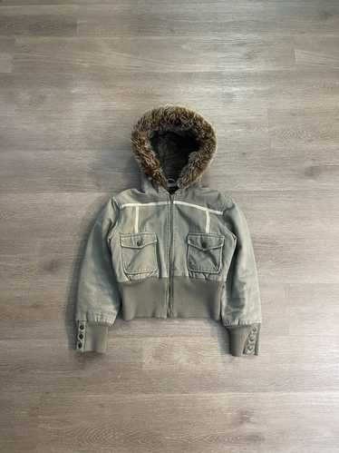 ジャケット・アウター 00s real fur jacket archive 00s archive fur jacket leopard vicefairy - メルカリ