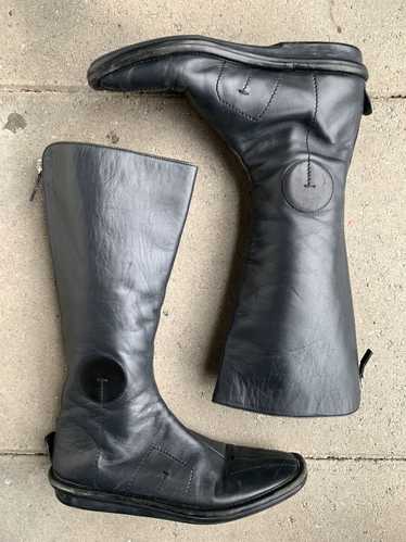 靴 PRADA FW99 DETACHABLE CARGO BAG BOOTS Prada FW99 Detachable Cargo Bag Boots - Ākaibu Store