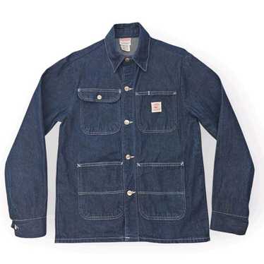 Pointer Brand Selvedge Denim Chore Coat - Indigo Denim