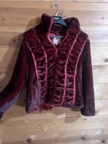 Ameri HOOD REVERSIBLE FAKE FUR COAT アウター Ameri（アメリ）の「HOOD REVERSIBLE FAKE FUR COAT（ムートン