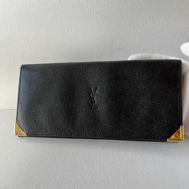 ✨良品✨YSL ♡ Vintage ♡ simple Wallet ♡ Saint laurent vintage wallet - Gem