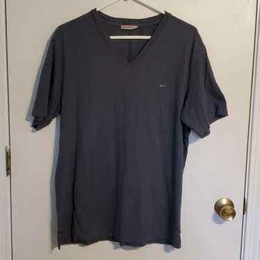 トップス PRADA Silk Tshirt Gray Prada t-shirt l cotton - Gem