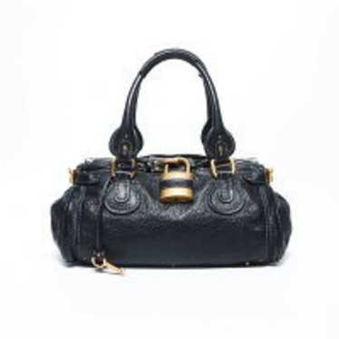 バッグ Chloe Paddington Leather Hand Bag black Chloé Paddington Handbag