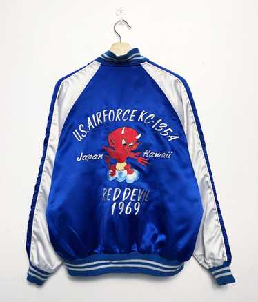 ジャケット・アウター Tedman Devil 1991 Reversible Sukajan 44 Tedman Tedman Reversible Devil Embroidered Souvenir Jacket