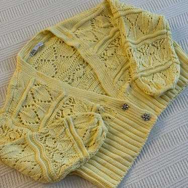 Zara knit yellow sweater - Gem